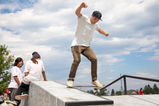 guy skateboarding